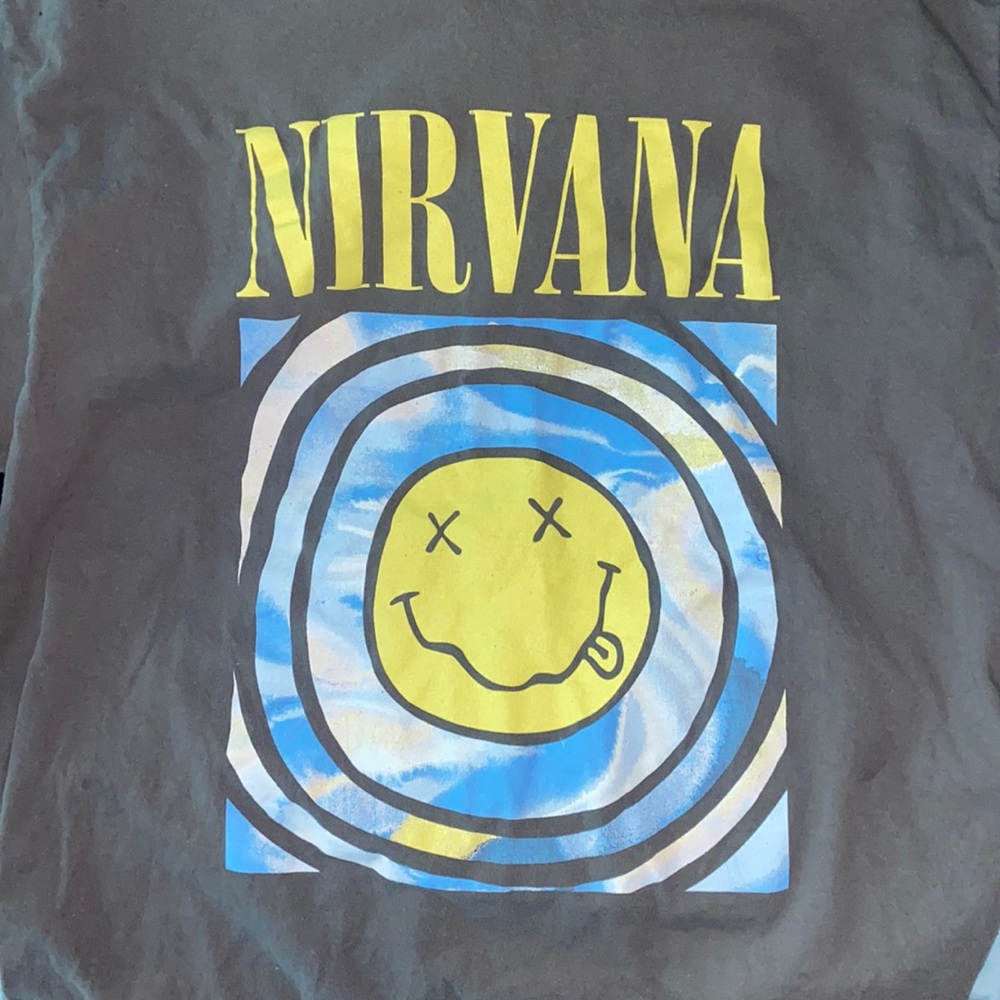 Dark grey nirvana shirt FOR TRADE ONLY